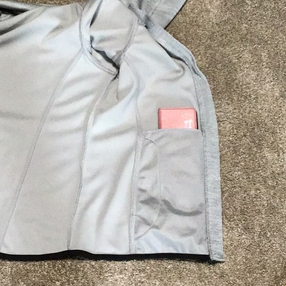 💎HP💎🆕grey w/black trim, track jacket. - Picture 6 of 6